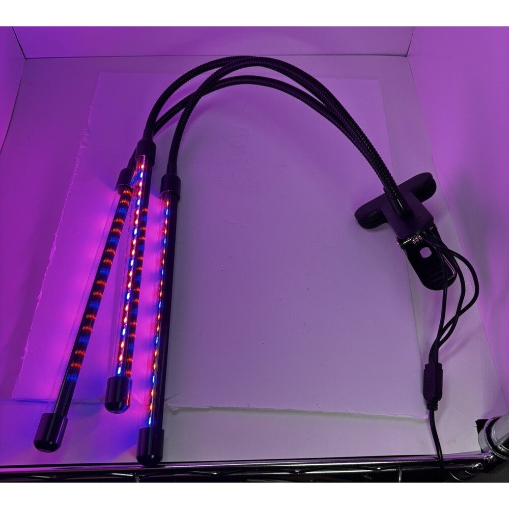 Amconsure Tri Head LED Desk/table Grow Light